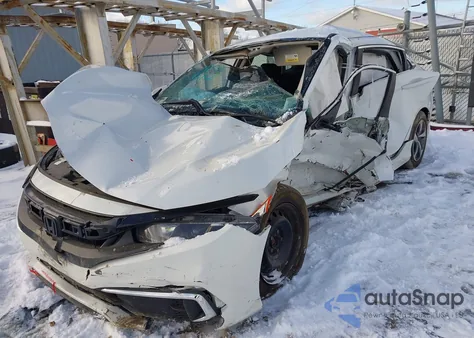 2019 Honda Civic Lx z USA, uszkodzony, nr VIN 2HGFC2F68KH505406